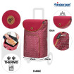 Royal Shopper Famke - Chariot de courses 2 roues - Rouge - 47 L - Andersen Shopper Manufaktur