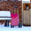 Royal Shopper Famke - Chariot de courses 2 roues - Rouge - 47 L - Andersen Shopper Manufaktur
