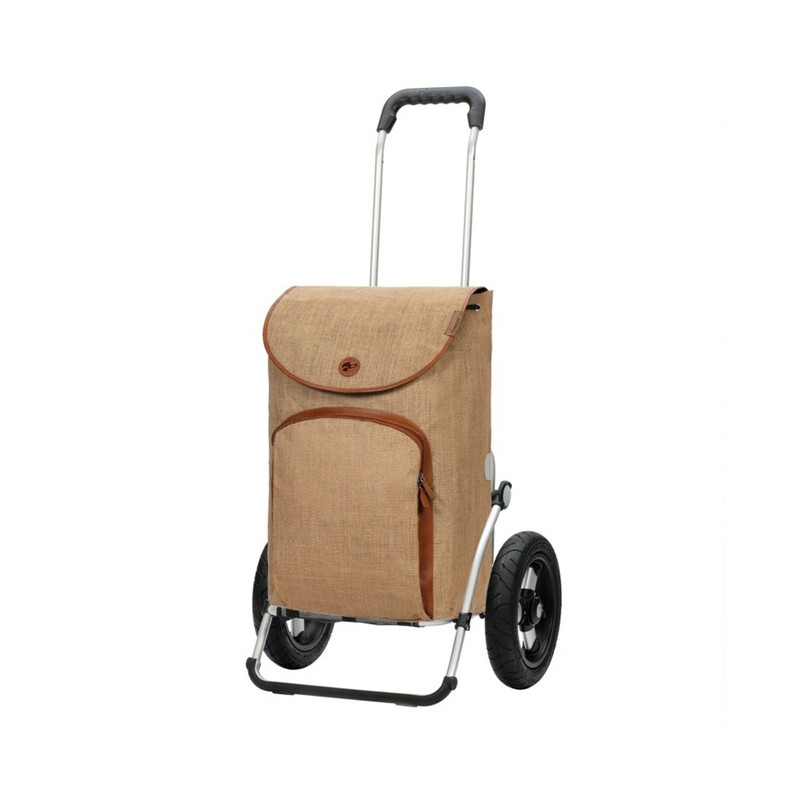Royal Shopper Reik - Chariot de courses 2 roues - Beige - 50 L - Andersen Shopper Manufaktur