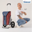 Royal Shopper Oli.P 2.0 - Chariot de courses 2 roues - Bleu - 50 L - Andersen Shopper Manufaktur