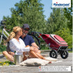 Royal Shopper Hydro 2.1 - Chariot de courses 2 roues - Rouge - 62 L - Andersen Shopper Manufaktur