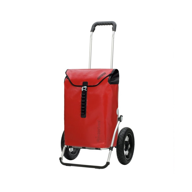 Royal Shopper Ortlieb - Chariot de courses 2 roues - Rouge - 49 L - Andersen Shopper Manufaktur