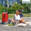 Royal Shopper Ortlieb - Chariot de courses 2 roues - Rouge - 49 L - Andersen Shopper Manufaktur