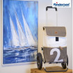 Royal Shopper 360° Mole - Chariot de courses 2 roues - Gris - 41 L - Andersen Shopper Manufaktur