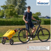 Royal Shopper Plus Ortlieb - Chariot de courses 2 roues - Jaune - 49 L - Andersen Shopper Manufaktur
