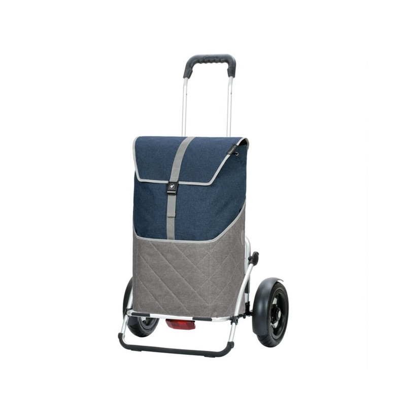 Royal Shopper Plus Lasse - Chariot de courses 2 roues - Rouge - 59 L - Andersen Shopper Manufaktur