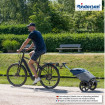 Tura Shopper Lasse - Chariot de courses 2 roues - Bleu - 59 L - Andersen Shopper Manufaktur
