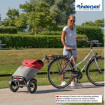 Tura Shopper Lasse - Chariot de courses 2 roues - Rouge - 59 L - Andersen Shopper Manufaktur