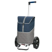 Tura Shopper Lasse - Chariot de courses 2 roues - Bleu - 59 L - Andersen Shopper Manufaktur