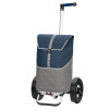 Tura Shopper Lasse - Chariot de courses 2 roues - Bleu - 59 L - Andersen Shopper Manufaktur