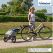 Tura Shopper Lasse - Chariot de courses 2 roues - Bleu - 59 L - Andersen Shopper Manufaktur