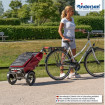 Tura Shopper Fado 2.1 - Chariot de courses 2 roues - Rouge - 74 L - Andersen Shopper Manufaktur
