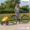 Tura Shopper Ortlieb - Chariot de courses 2 roues - Jaune - 49 L - Andersen Shopper Manufaktur