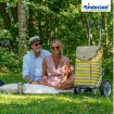 Royal Shopper Eske - Chariot de courses 2 roues - Jaune - 47 L - Andersen Shopper Manufaktur