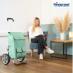 Royal Shopper Ipek Ma - Chariot de courses 2 roues - Sauge - 42 L - Andersen Shopper Manufaktur
