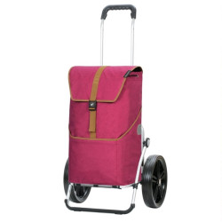 Royal Shopper Auke - Chariot de courses 2 roues - Rubis - 46 L - Andersen Shopper Manufaktur