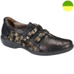 Chaussure Citadine Noir/Marbré Marron Femme CHUT AD 2510 - ADOUR