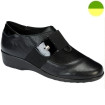 Chaussure Citadine à Grande Ouverture Noir Femme CHUT AD 2536 - ADOUR