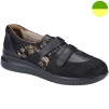 Chaussure Citadine Noir/Marbré Marron Femme CHUT AD 2517 - ADOUR