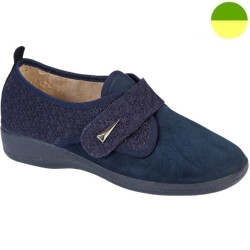 Chausson Marine/Effet Perforé Femme CHUT BR 3390 B - BRUMAN