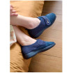 Chausson Marine/Effet Perforé Femme CHUT BR 3390 B - BRUMAN