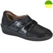Chaussure Citadine Noir/Motif Pointillé Femme CHUT BR 3378 - BRUMAN