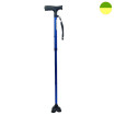 Canne de marche pliante Stabilicane bleu