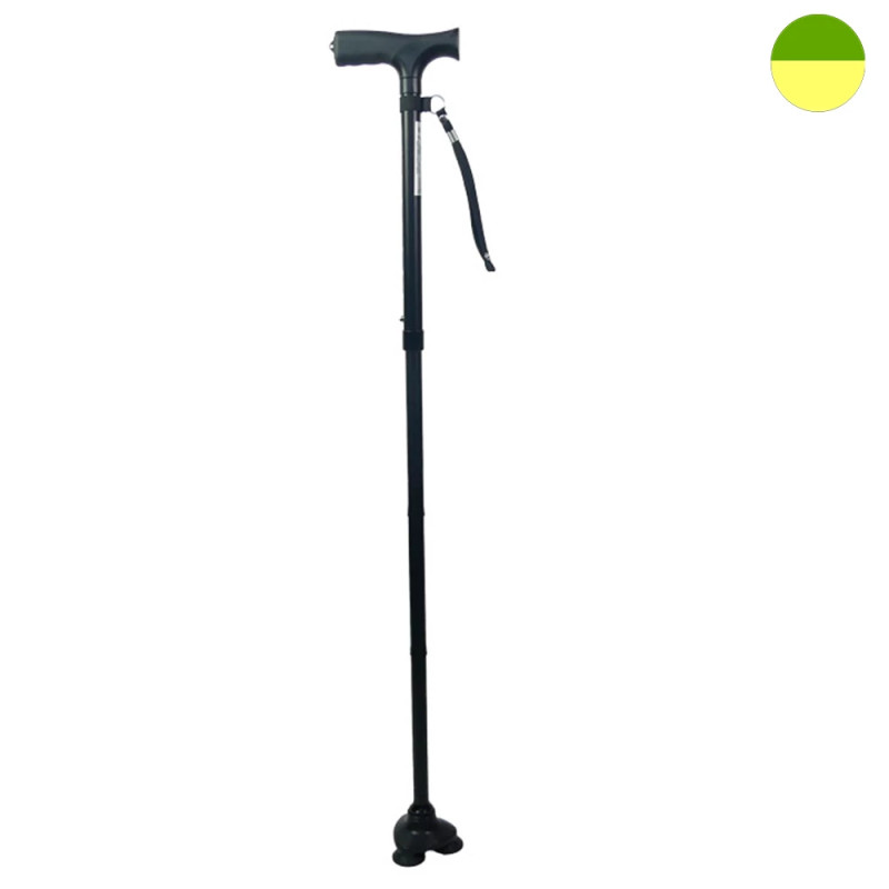 Canne de marche pliante Stabilicane noir