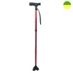 Canne de marche pliante Stabilicane rouge