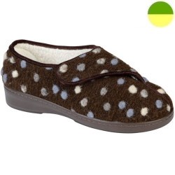 Chausson Marron/Motifs Femme CHUT BR 3214 I - BRUMAN