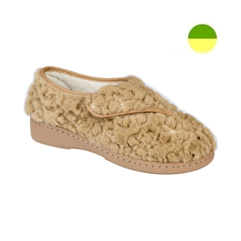 Chausson Beige Femme CHUT BR 3214 J - BRUMAN