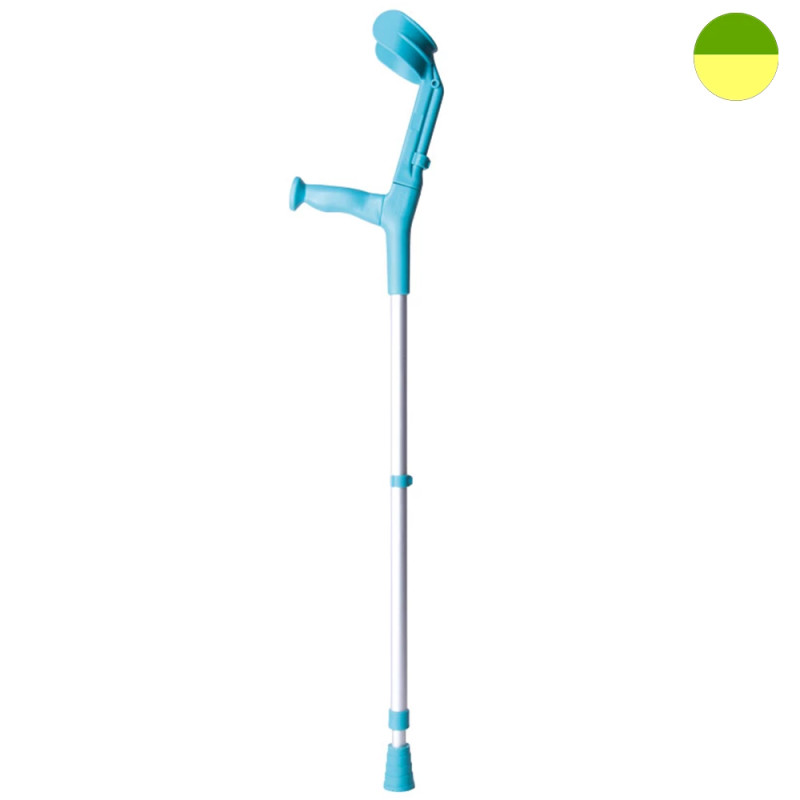 Canne anglaise BCR turquoise