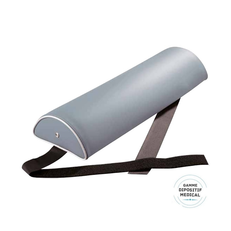Coussin de têtière Gris Minéral avec sangle de maintien - Gamme Dispositif Médical - SOCOPEDIC