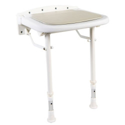 SIEGE DOUCHE RELEVABLE LAGON AVEC DOSSIER