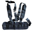 Ceinture abdominale à bretelles mesh
