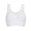 Theraport - Soutien-gorge postopératoire Sans armatures Ouvert devant - Blanc - Amoena