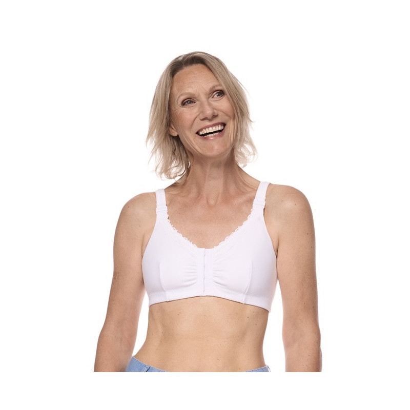 Hannah - Soutien-gorge Sans armatures Ouverture devant - Blanc - Amoena