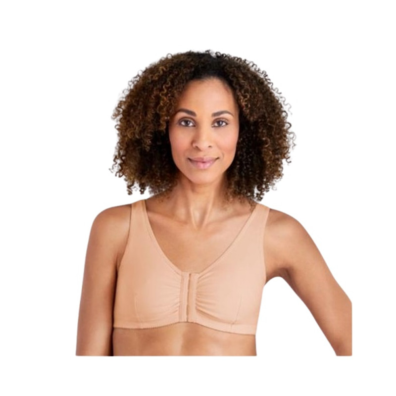 Frances - Soutien-gorge Sans armatures Ouverture devant - Sable - Amoenaa