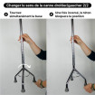 Canne tripode Classic