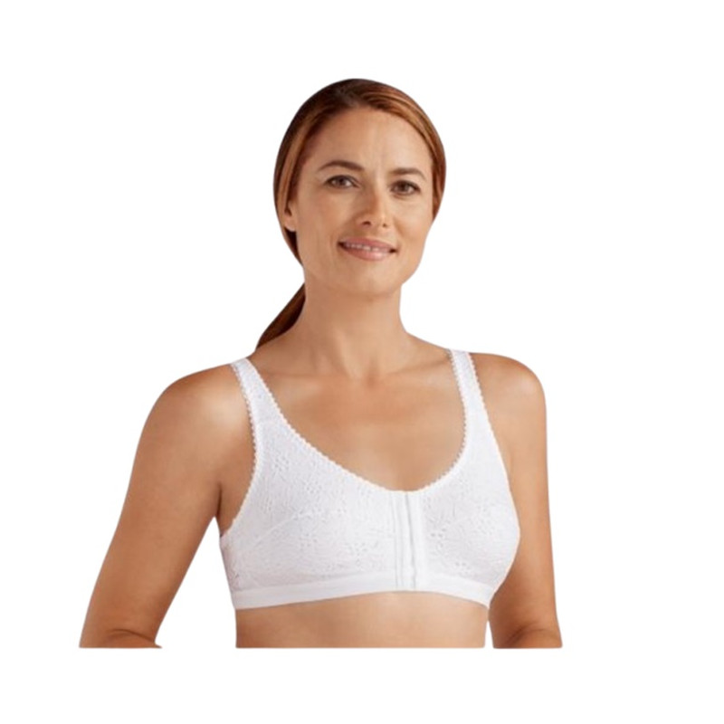 Sandra - Soutien-gorge Sans armatures Ouverture devant - Blanc - Amoena