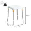CAPRI - Tabouret de douche compact ambiance