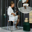 CAPRI - Tabouret de douche rond 