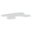 Gris Assise souple pour tabouret et chaise de douche Capri Plus