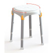 CAPRI - Tabouret de douche rotatif