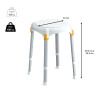 CAPRI - Tabouret de douche rotatif