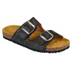 Nu-pied Noir Pailleté à Ouverture Totale Femme - BR 3392 - Bruman