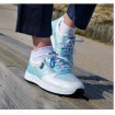 Sneaker à Lacet et Glissière Bleu Clair Femme CHUT AD 2365 F - ADOUR