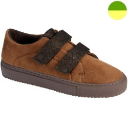 Sneaker à Grande Ouverture Marron Femme CHUT AD 2433 C - ADOUR