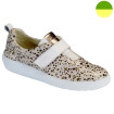 Sneaker Effet Pointillé Or Femme CHUT AD 2549 B - ADOUR