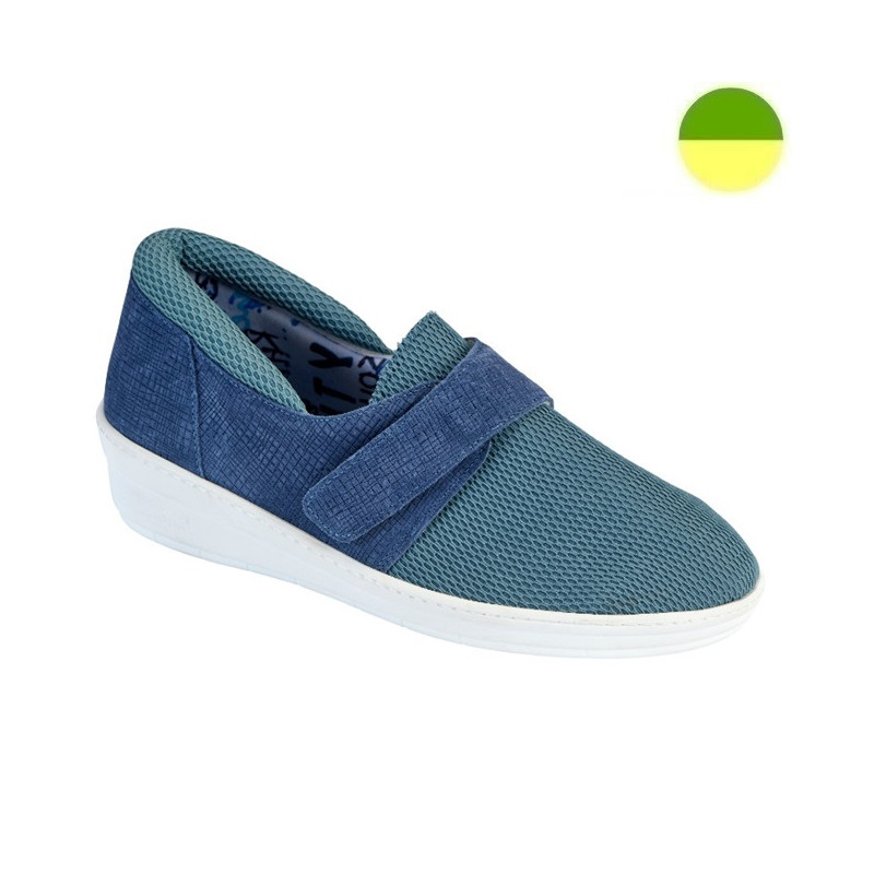 Chaussure à Grande Ouverture Bleu Femme CHUT BR 3016 B - BRUMAN